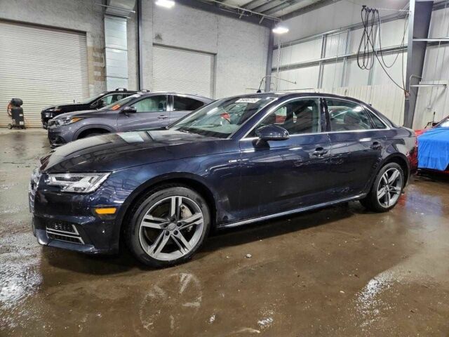 Синий Ауди А4, объемом двигателя 2 л и пробегом 59 тыс. км за 4500 $, фото 1 на Automoto.ua