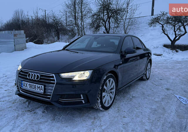 Синий Ауди А4, объемом двигателя 1.98 л и пробегом 100 тыс. км за 18500 $, фото 1 на Automoto.ua