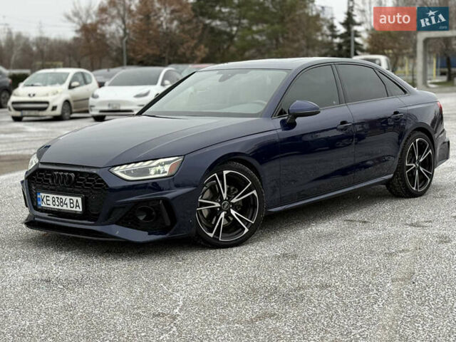 Синий Ауди А4, объемом двигателя 1.98 л и пробегом 114 тыс. км за 23500 $, фото 1 на Automoto.ua