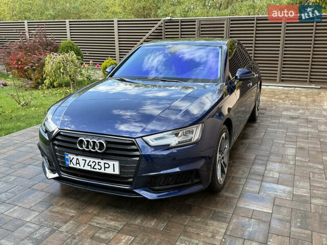 Синий Ауди А4, объемом двигателя 2 л и пробегом 83 тыс. км за 20700 $, фото 1 на Automoto.ua