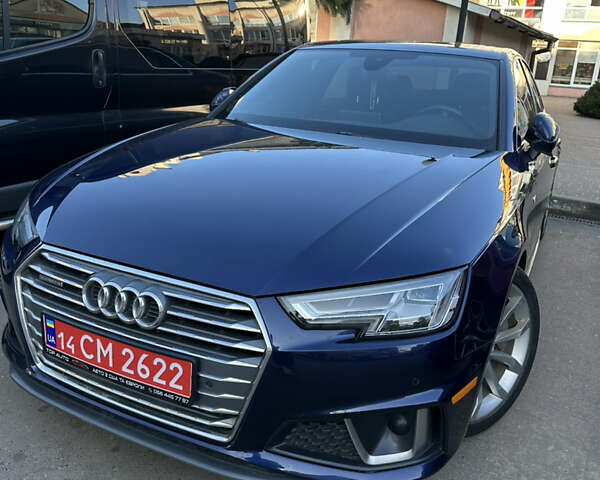 Синий Ауди А4, объемом двигателя 1.98 л и пробегом 197 тыс. км за 24000 $, фото 1 на Automoto.ua