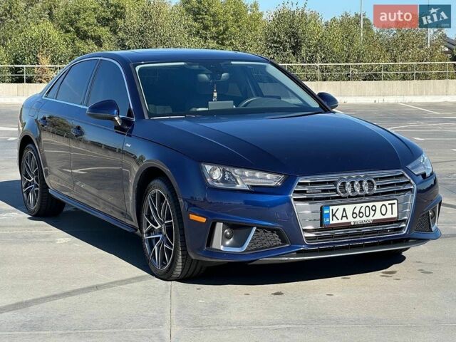 Синий Ауди А4, объемом двигателя 1.98 л и пробегом 66 тыс. км за 21200 $, фото 1 на Automoto.ua