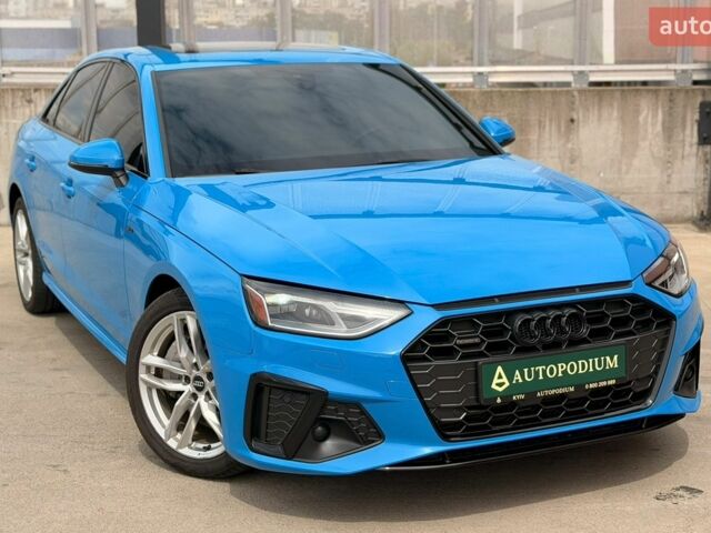 Синій Ауді А4, об'ємом двигуна 2 л та пробігом 169 тис. км за 21500 $, фото 1 на Automoto.ua