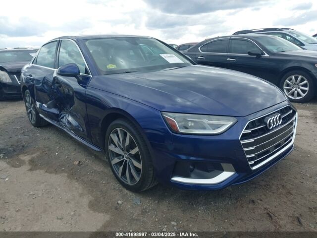 Синий Ауди А4, объемом двигателя 2 л и пробегом 104 тыс. км за 19300 $, фото 1 на Automoto.ua