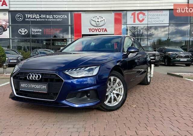 Ауді А4 2020 у Хмельницькому на Automoto.ua Синій Ауді А4, об'ємом двигуна 1.98 л та пробігом 129 тис. км за 29400 $, фото 1 на Automoto.ua