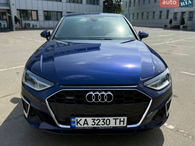 Синій Ауді А4, об'ємом двигуна 2 л та пробігом 83 тис. км за 21800 $, фото 1 на Automoto.ua