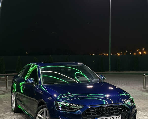 Синий Ауди А4, объемом двигателя 1.98 л и пробегом 103 тыс. км за 26900 $, фото 1 на Automoto.ua