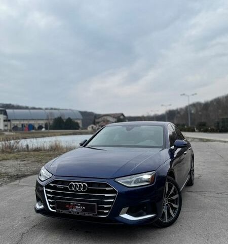 Синий Ауди А4, объемом двигателя 2 л и пробегом 70 тыс. км за 25900 $, фото 1 на Automoto.ua