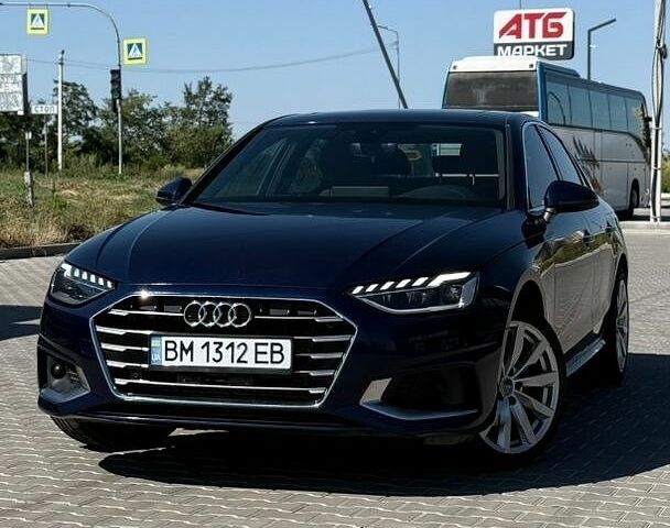 Синий Ауди А4, объемом двигателя 1.98 л и пробегом 103 тыс. км за 23500 $, фото 1 на Automoto.ua