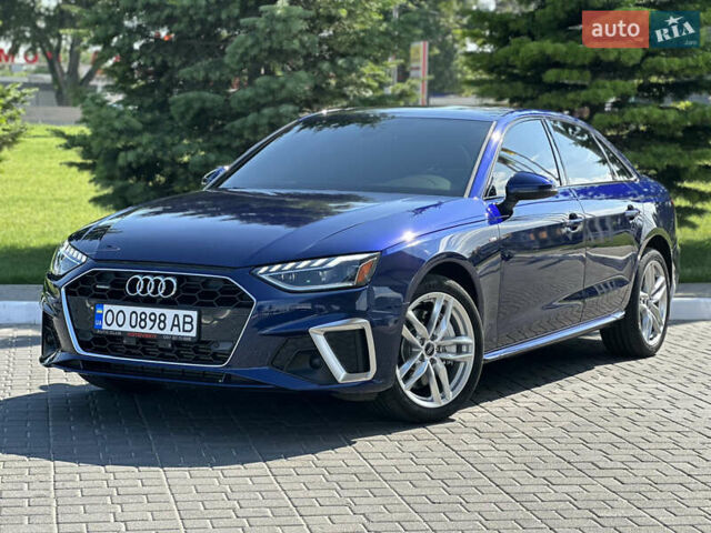 Синій Ауді А4, об'ємом двигуна 2 л та пробігом 50 тис. км за 27000 $, фото 1 на Automoto.ua