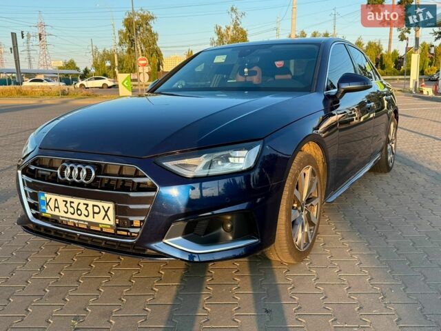 Синий Ауди А4, объемом двигателя 1.97 л и пробегом 64 тыс. км за 27100 $, фото 1 на Automoto.ua