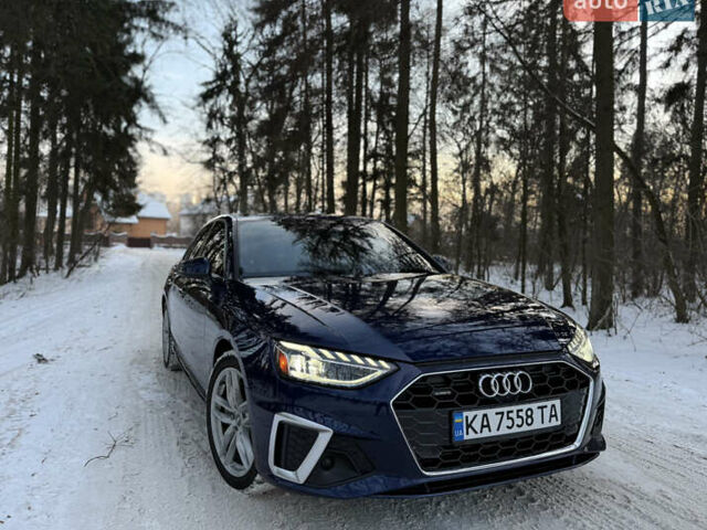 Синий Ауди А4, объемом двигателя 2 л и пробегом 89 тыс. км за 30800 $, фото 1 на Automoto.ua