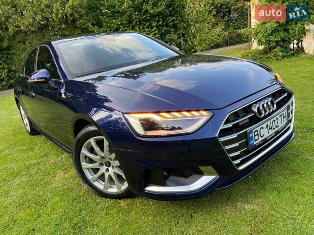 Синий Ауди А4, объемом двигателя 1.98 л и пробегом 42 тыс. км за 24500 $, фото 1 на Automoto.ua