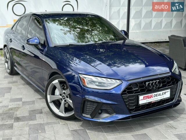 Синий Ауди А4, объемом двигателя 1.98 л и пробегом 90 тыс. км за 29900 $, фото 1 на Automoto.ua
