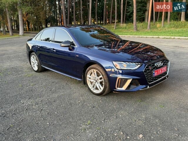 Синій Ауді А4, об'ємом двигуна 1.98 л та пробігом 53 тис. км за 24999 $, фото 1 на Automoto.ua