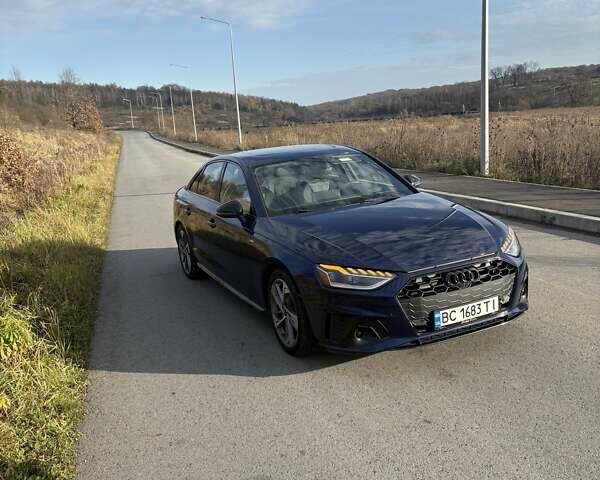 Синий Ауди А4, объемом двигателя 1.98 л и пробегом 33 тыс. км за 29300 $, фото 1 на Automoto.ua