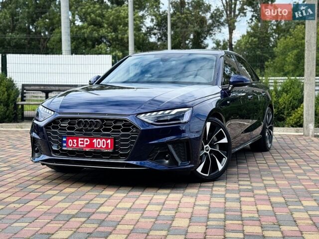 Синій Ауді А4, об'ємом двигуна 1.98 л та пробігом 12 тис. км за 38200 $, фото 1 на Automoto.ua