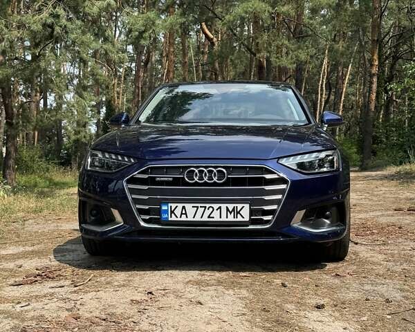 Синий Ауди А4, объемом двигателя 1.98 л и пробегом 5 тыс. км за 26500 $, фото 1 на Automoto.ua