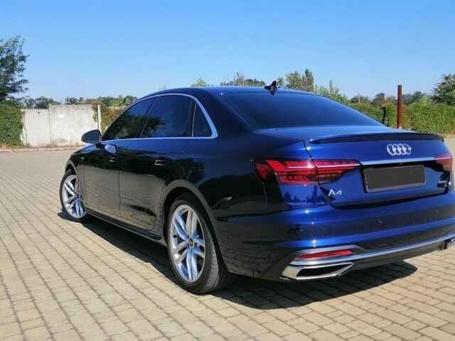Синий Ауди А4, объемом двигателя 1.98 л и пробегом 48 тыс. км за 29000 $, фото 1 на Automoto.ua