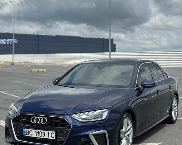 Синий Ауди А4, объемом двигателя 2 л и пробегом 26 тыс. км за 36500 $, фото 1 на Automoto.ua
