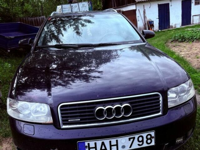 Синій Ауді А4, об'ємом двигуна 2.5 л та пробігом 300 тис. км за 2500 $, фото 1 на Automoto.ua