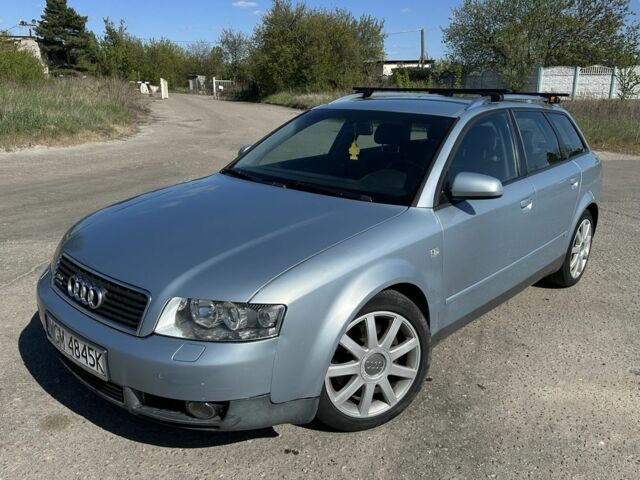 Синий Ауди А4, объемом двигателя 2.5 л и пробегом 123 тыс. км за 2500 $, фото 1 на Automoto.ua