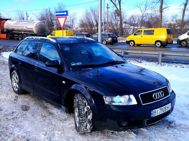 Синий Ауди А4, объемом двигателя 2.5 л и пробегом 340 тыс. км за 2900 $, фото 1 на Automoto.ua