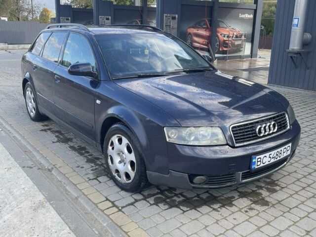Синій Ауді А4, об'ємом двигуна 2.5 л та пробігом 397 тис. км за 4000 $, фото 1 на Automoto.ua