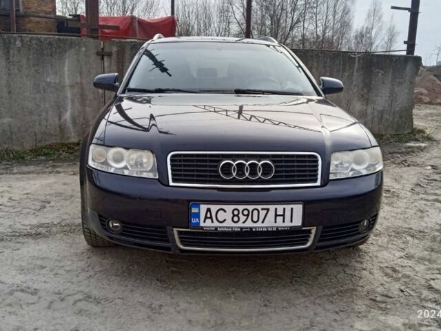 Синий Ауди А4, объемом двигателя 1.9 л и пробегом 3 тыс. км за 4800 $, фото 1 на Automoto.ua