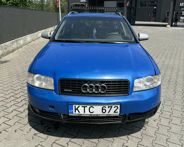 Синий Ауди А4, объемом двигателя 2.5 л и пробегом 420 тыс. км за 2800 $, фото 1 на Automoto.ua