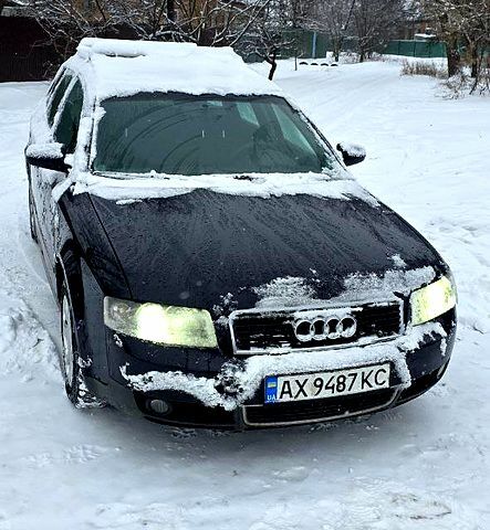 Синий Ауди А4, объемом двигателя 2 л и пробегом 198 тыс. км за 4000 $, фото 1 на Automoto.ua