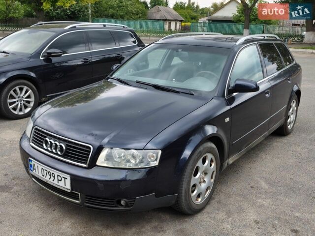 Синій Ауді А4, об'ємом двигуна 2.5 л та пробігом 230 тис. км за 2800 $, фото 1 на Automoto.ua