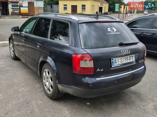 Синий Ауди А4, объемом двигателя 2.5 л и пробегом 305 тыс. км за 2800 $, фото 1 на Automoto.ua