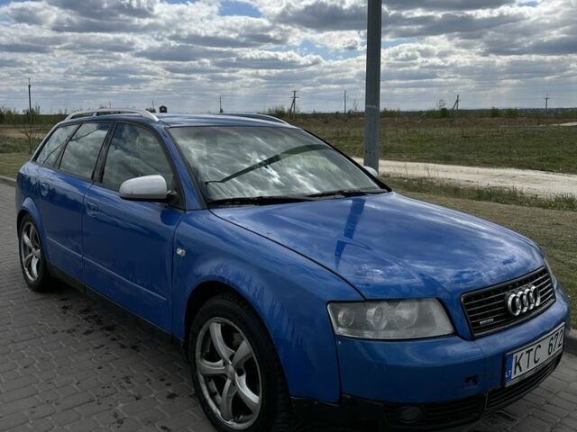 Синий Ауди А4, объемом двигателя 2.5 л и пробегом 415 тыс. км за 1700 $, фото 1 на Automoto.ua