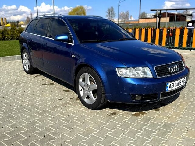 Синий Ауди А4, объемом двигателя 2.5 л и пробегом 130 тыс. км за 4700 $, фото 1 на Automoto.ua