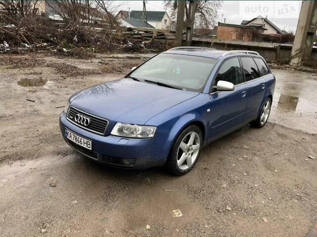 Синій Ауді А4, об'ємом двигуна 2.5 л та пробігом 342 тис. км за 4800 $, фото 1 на Automoto.ua