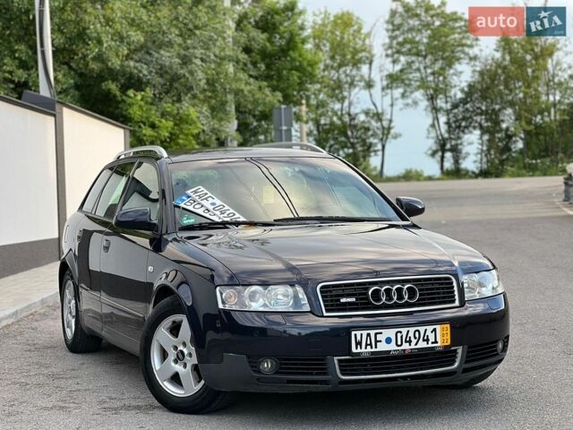 Синий Ауди А4, объемом двигателя 2 л и пробегом 309 тыс. км за 4799 $, фото 1 на Automoto.ua