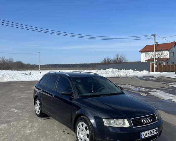 Синій Ауді А4, об'ємом двигуна 2.5 л та пробігом 269 тис. км за 4800 $, фото 1 на Automoto.ua