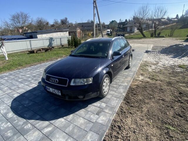 Синий Ауди А4, объемом двигателя 1.9 л и пробегом 470 тыс. км за 1900 $, фото 1 на Automoto.ua