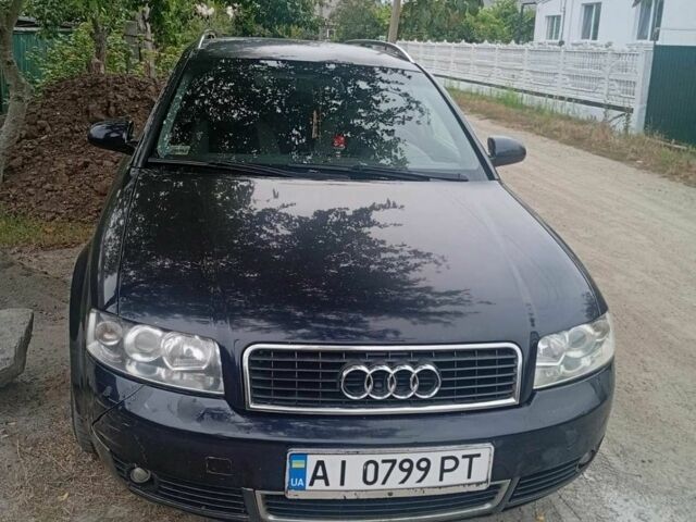 Синій Ауді А4, об'ємом двигуна 2.5 л та пробігом 310 тис. км за 2800 $, фото 1 на Automoto.ua
