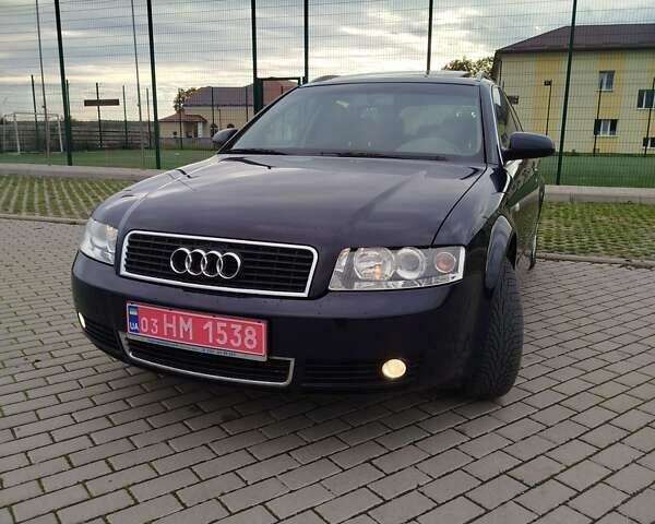 Синий Ауди А4, объемом двигателя 1.6 л и пробегом 188 тыс. км за 4999 $, фото 1 на Automoto.ua