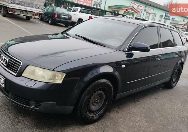 Синий Ауди А4, объемом двигателя 1.9 л и пробегом 200 тыс. км за 5500 $, фото 1 на Automoto.ua