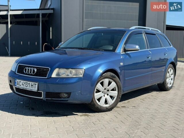 Синій Ауді А4, об'ємом двигуна 2.5 л та пробігом 390 тис. км за 3650 $, фото 1 на Automoto.ua