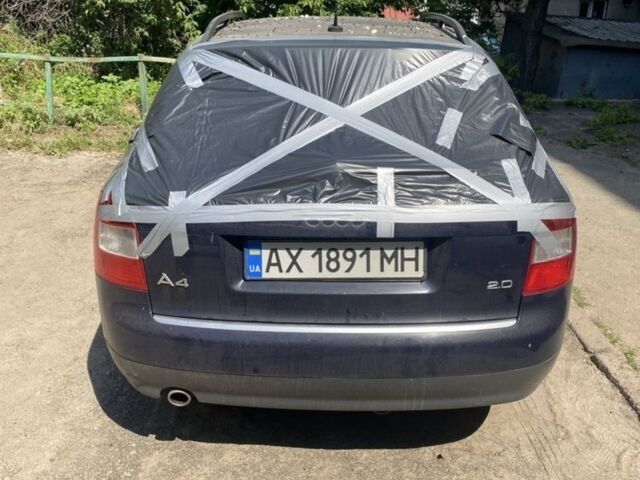 Синій Ауді А4, об'ємом двигуна 2 л та пробігом 325 тис. км за 4500 $, фото 1 на Automoto.ua