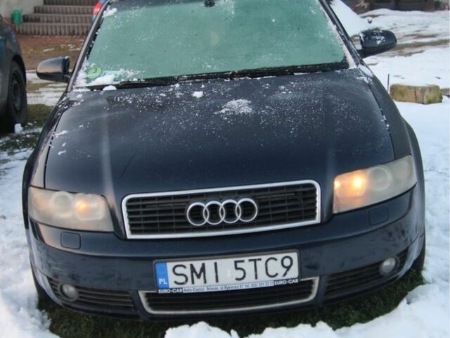 Синий Ауди А4, объемом двигателя 1.9 л и пробегом 365 тыс. км за 2100 $, фото 1 на Automoto.ua