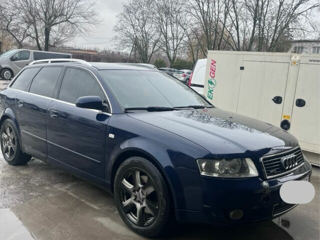 Синий Ауди А4, объемом двигателя 2.5 л и пробегом 371 тыс. км за 5100 $, фото 1 на Automoto.ua