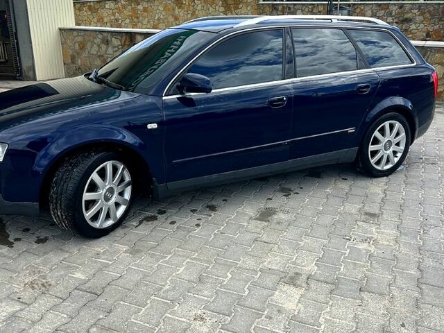 Синий Ауди А4, объемом двигателя 1.9 л и пробегом 290 тыс. км за 6000 $, фото 1 на Automoto.ua