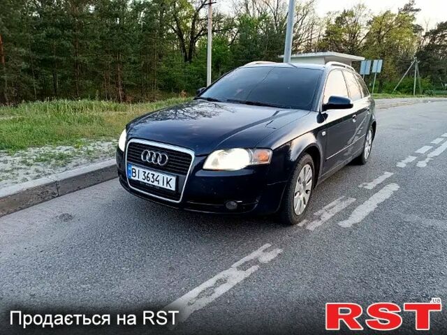 Синий Ауди А4, объемом двигателя 2.5 л и пробегом 420 тыс. км за 4500 $, фото 1 на Automoto.ua