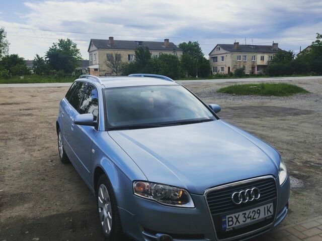Синій Ауді А4, об'ємом двигуна 2 л та пробігом 252 тис. км за 6523 $, фото 1 на Automoto.ua