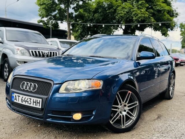 Синій Ауді А4, об'ємом двигуна 2 л та пробігом 250 тис. км за 6500 $, фото 1 на Automoto.ua